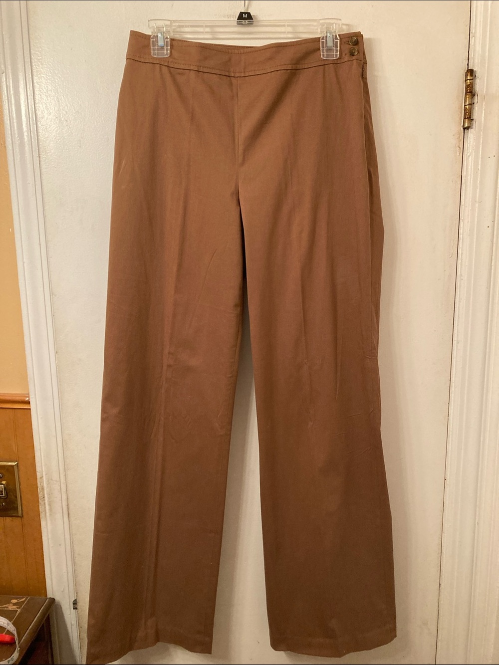 Coldwater Creek brown wide leg pants - Size 4